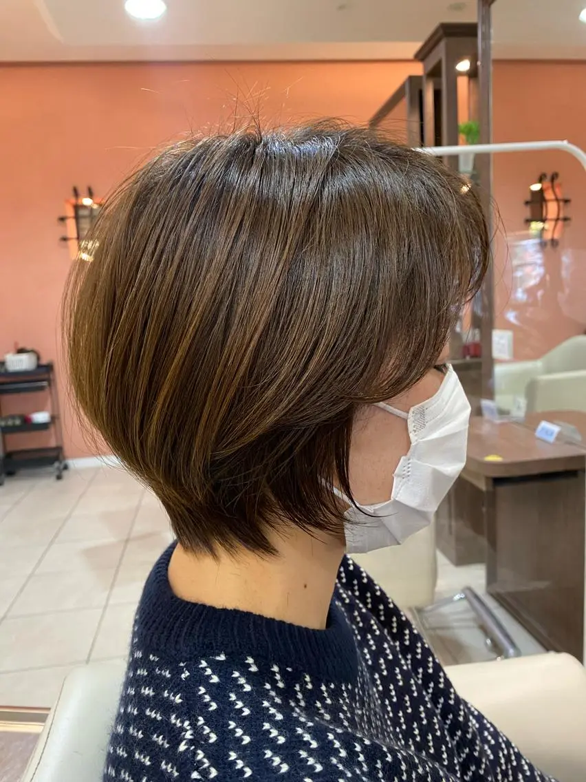 ショート ハイライト ショートヘア 《大人気髪質改善》 プログレス国分寺店のヘアスタイル