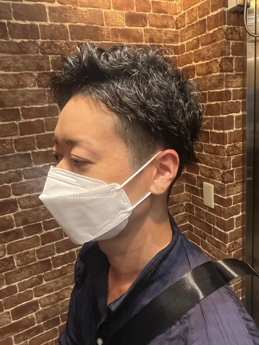 ショート カラー パーマ ヘアアレンジ メンズ キッズ ネイル マツエク・マツパ アイブロウ メンズパーマ ブラウンカラー ケアカラー 透明感カラー ピンクカラー 久木原 ゆりのヘアスタイル