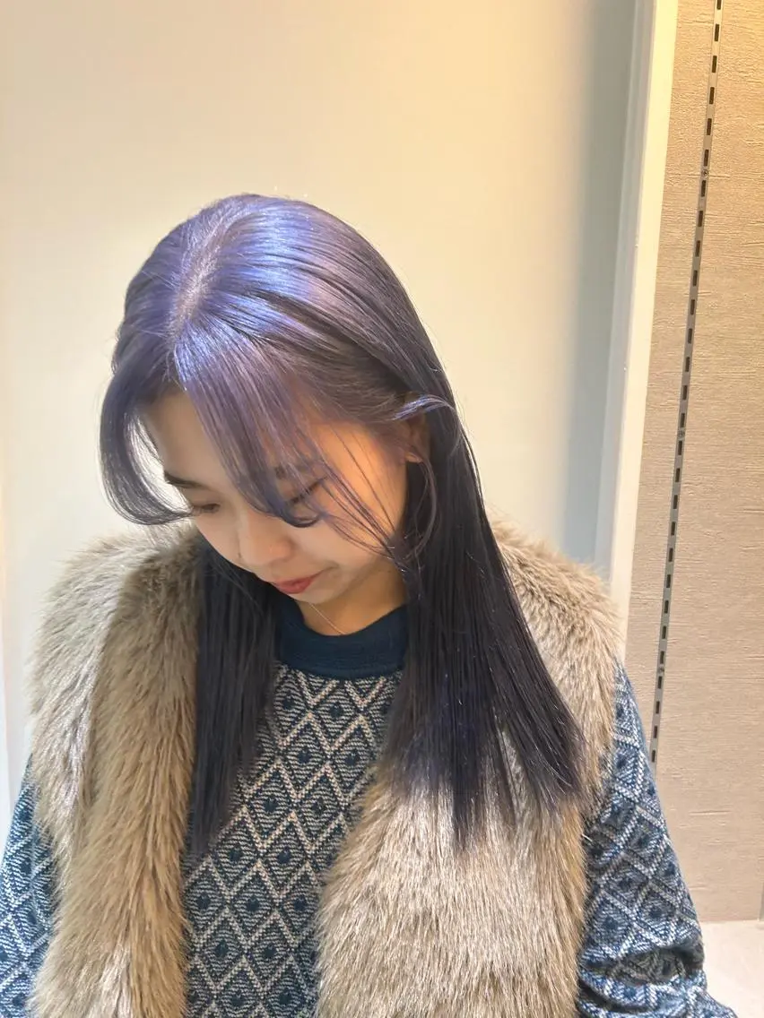 ロング 薄暮 マツイ　レンのヘアスタイル