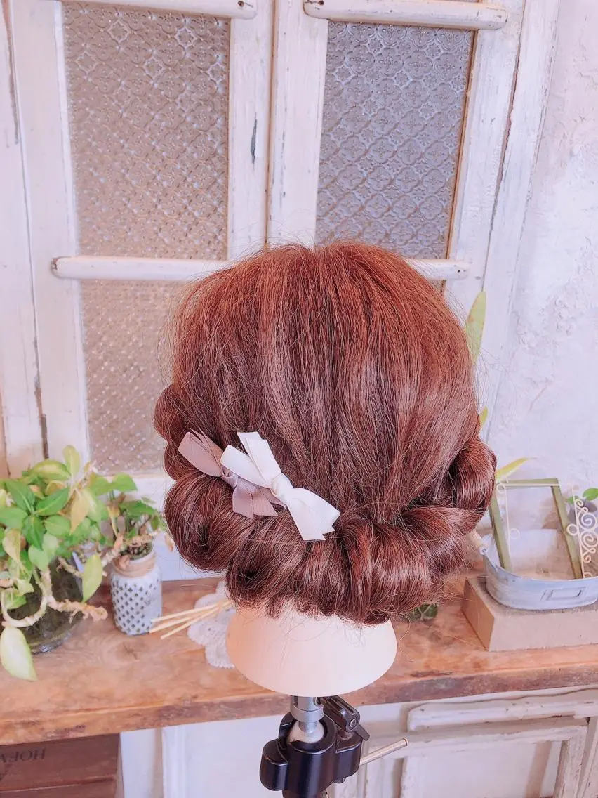 ヘアアレンジ サロンドユウ こはるのヘアスタイル