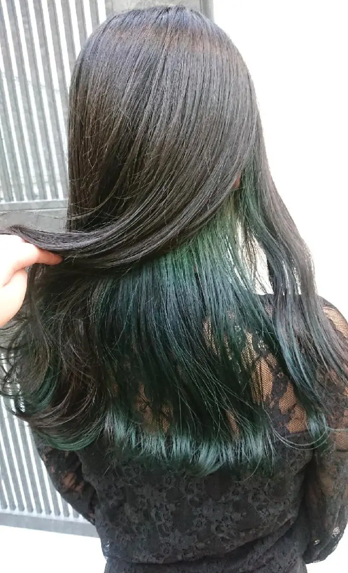 カラー グラデーションカラー カット ヘアカラー ブリーチ/ヘアケア/ 艶髪/イギチハルのヘアスタイル