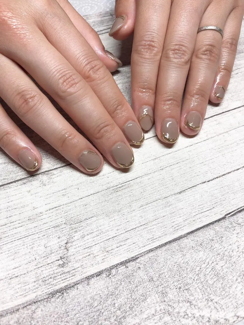 ネイル シンプルネイル M_ nail salonのネイルデザイン