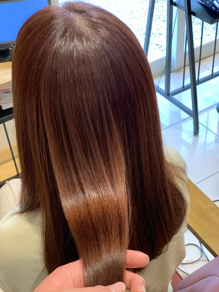 セミロング 縮毛矯正 ⭐️21周年記念⭐️ 特別価格◎塚原廣太郎のヘアスタイル