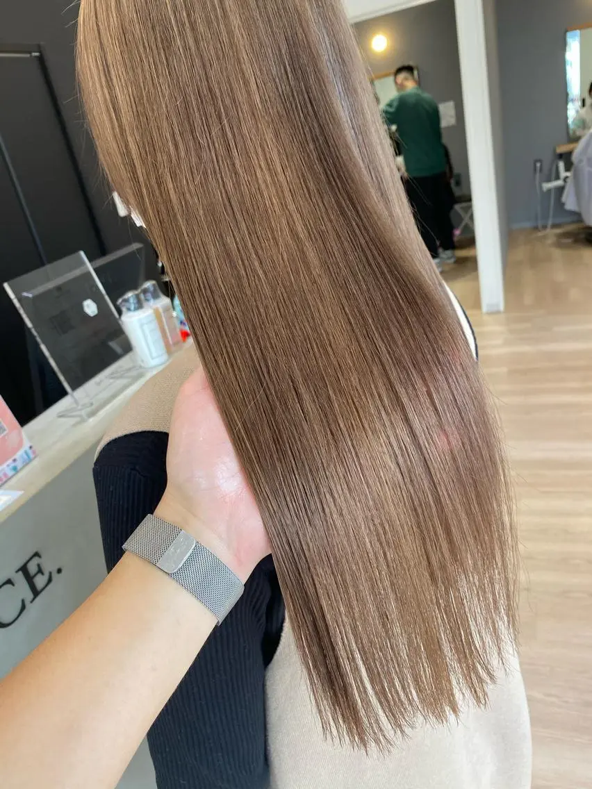 ロング カラー 鍵谷 公宏のヘアスタイル