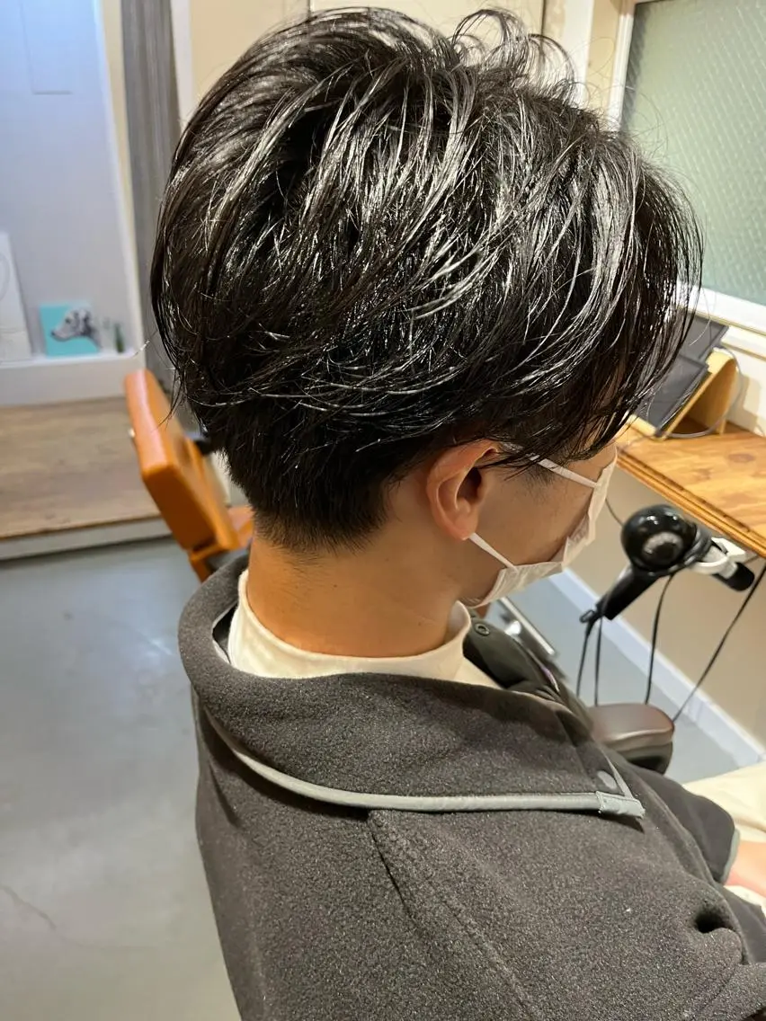 ショート メンズ カット 代表 土屋ヒロユキ ショートカットのヘアスタイル