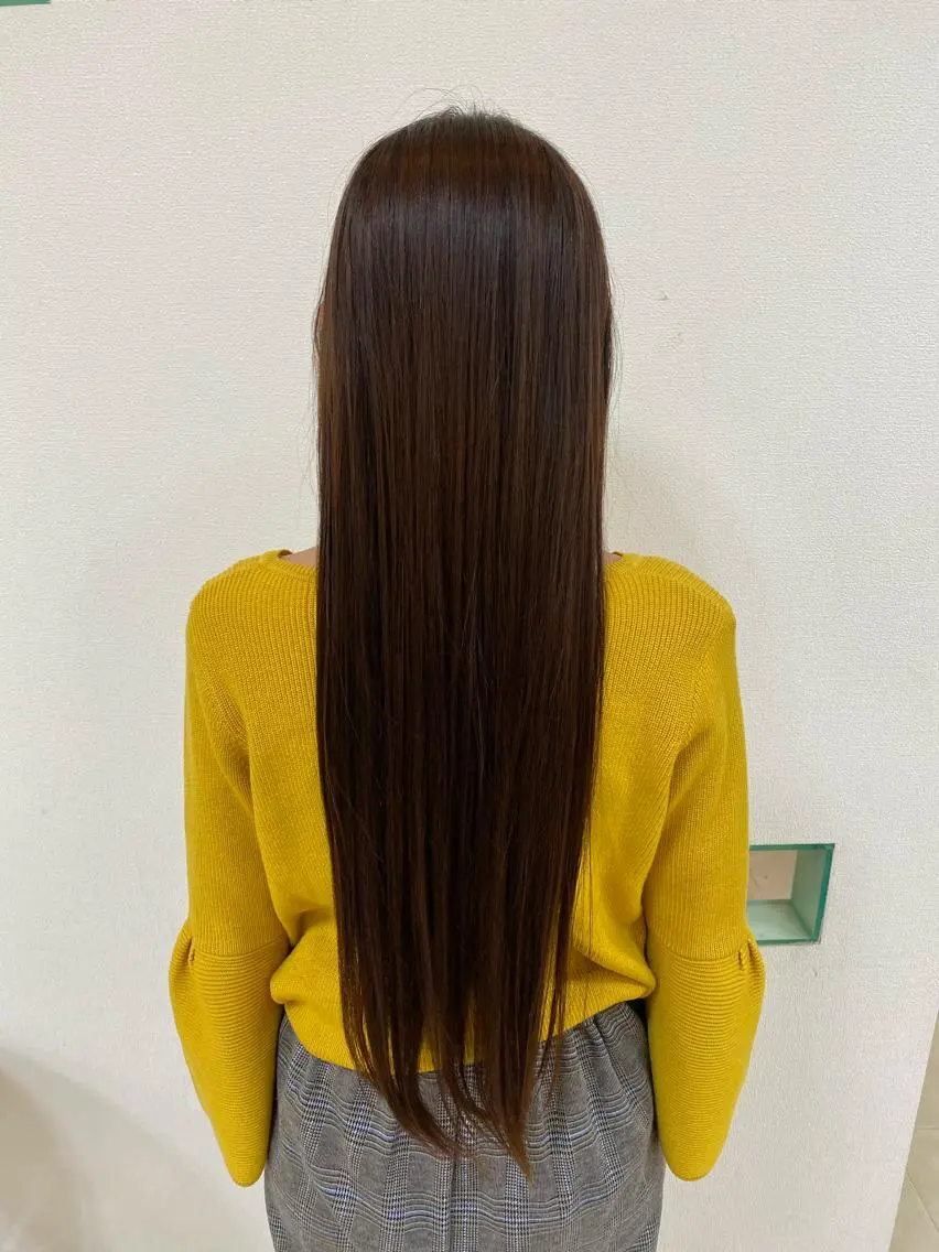 ロング トリートメント おん眉美容師eMu✄ yuka‪🤍のヘアスタイル