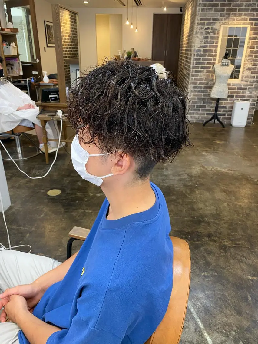 ショート パーマ カット パーマ 髪質改善推し 巽のヘアスタイル