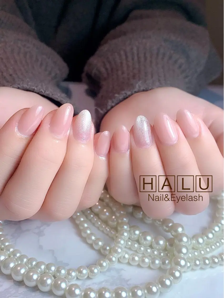 ネイル マグネットネイル オフィスネイル HALU ハルのネイルデザイン