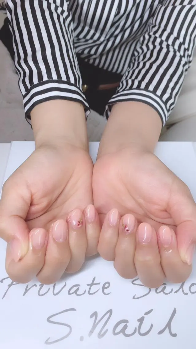 ネイル 西大分S.Nail 𓏲⋆🪸.⋆⸜🫧のネイルデザイン