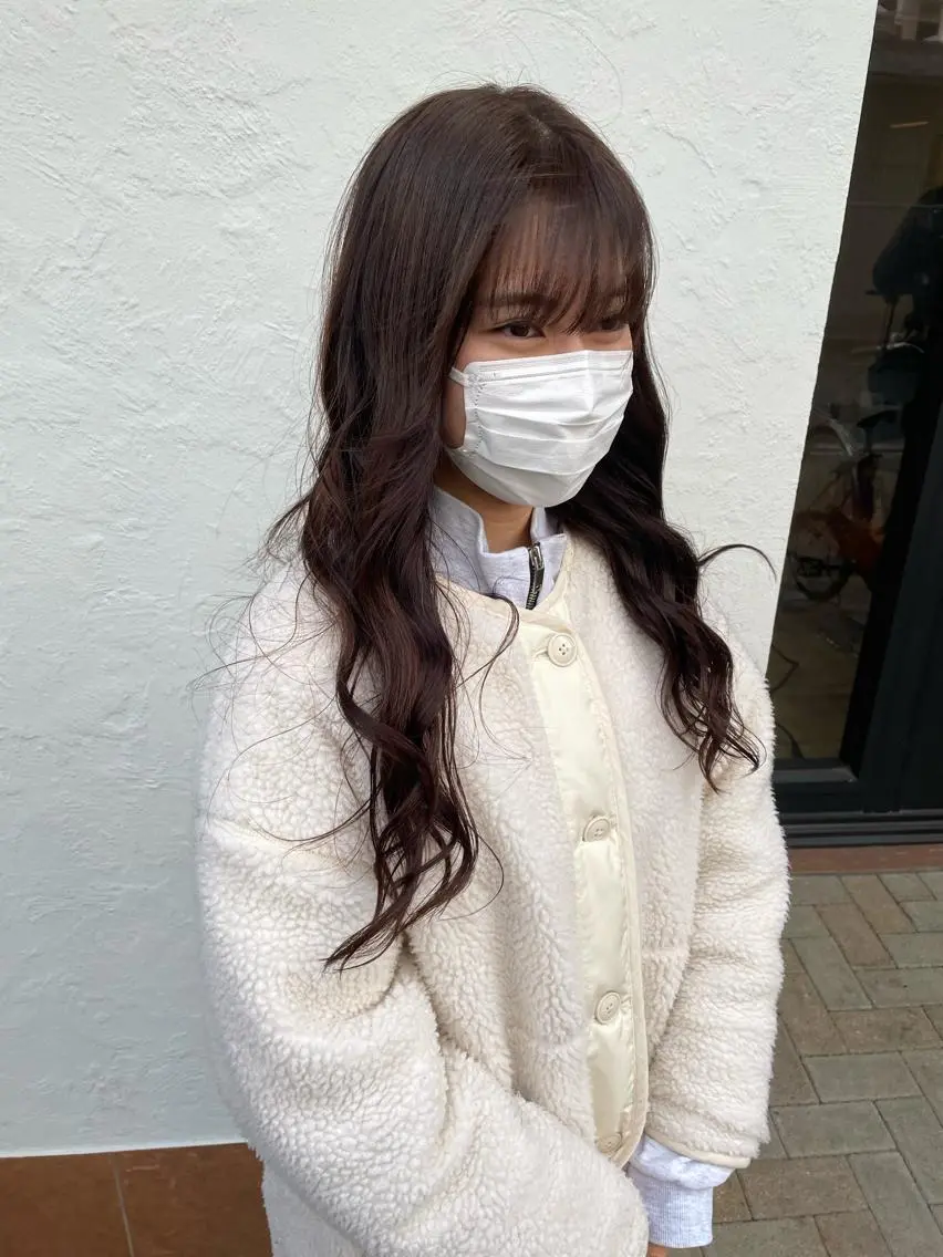 ロング 亀川蓮 Agu hairのヘアスタイル
