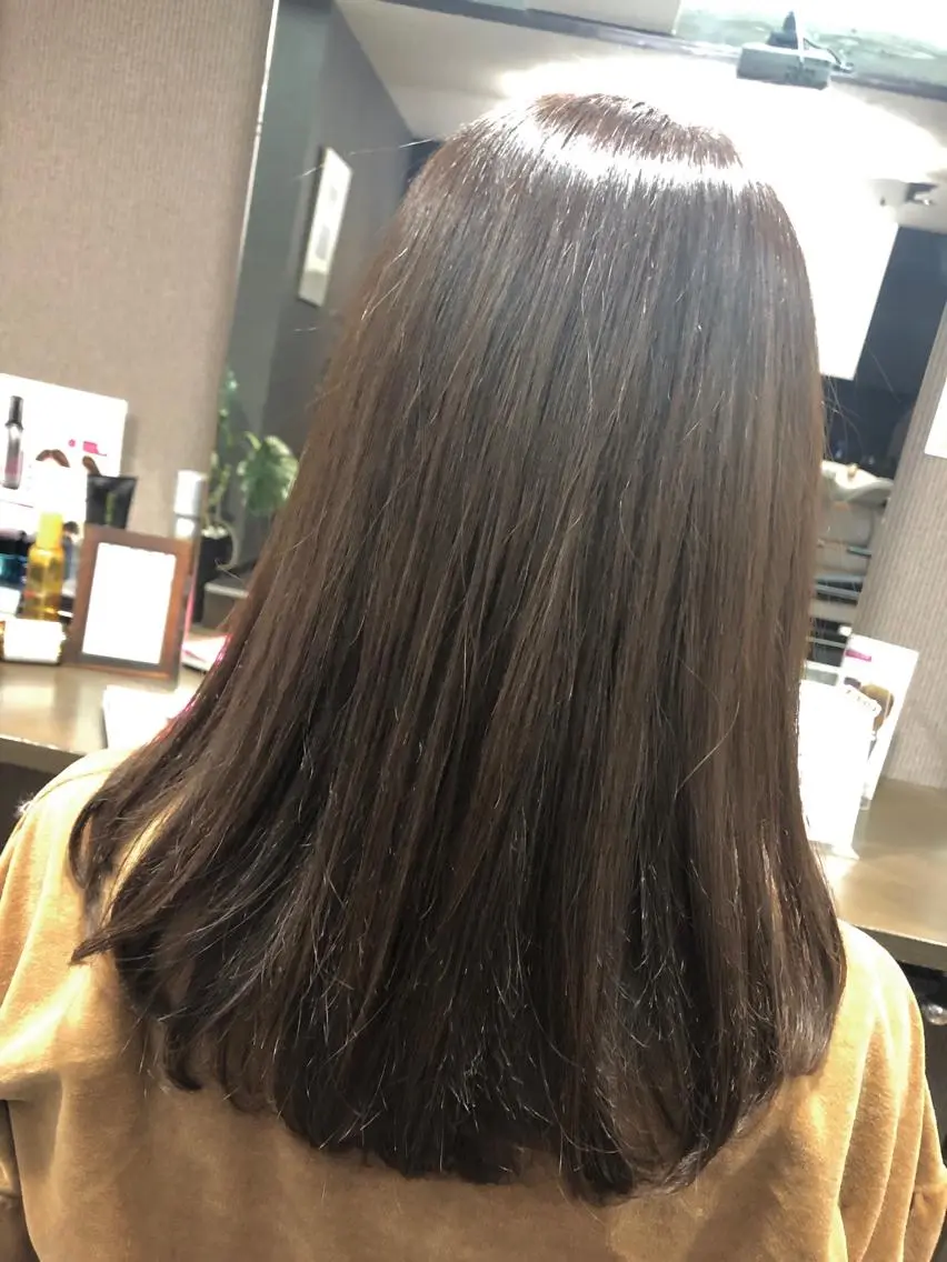 ロング カラー pep natsumiのヘアスタイル