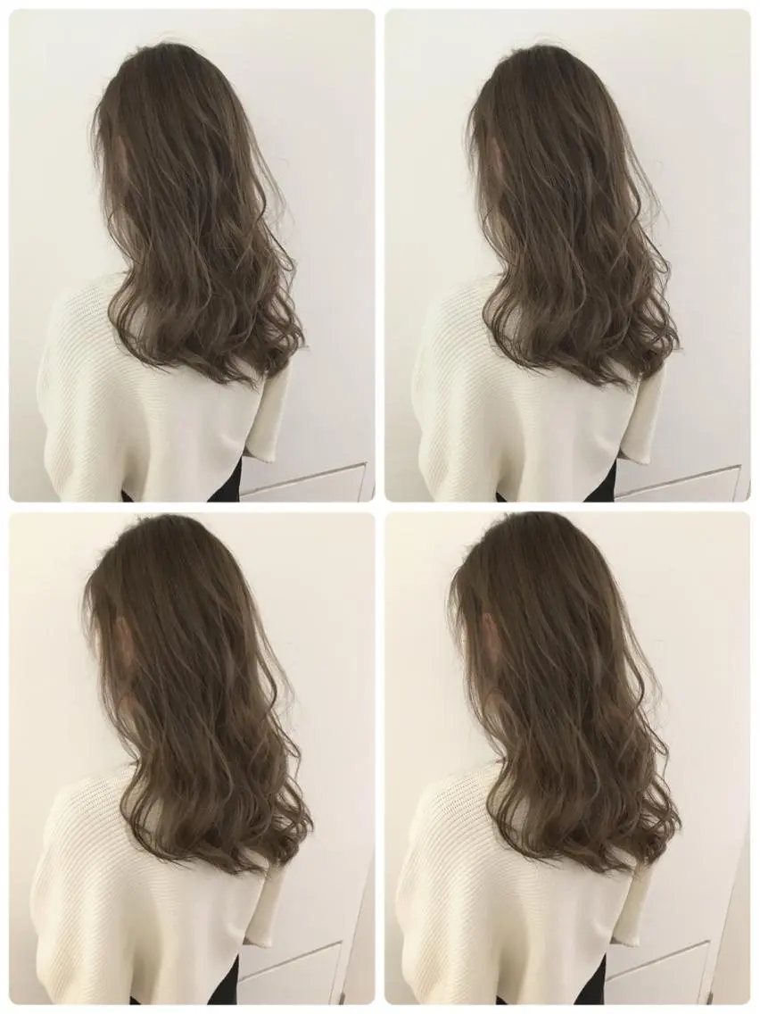 ミディアム カラー ハイトーンブリーチ 土坂 由志【京都】のヘアスタイル