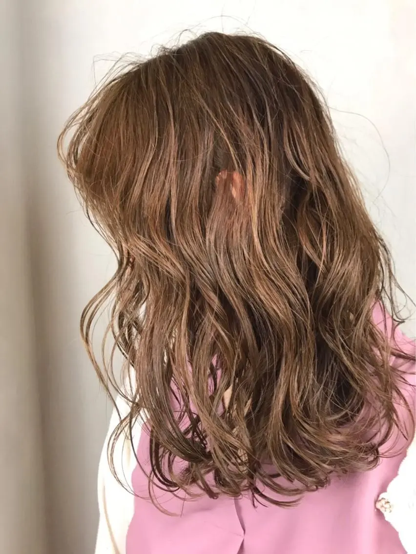 ロング カラー BROCANTE立川 karasawa.nのヘアスタイル