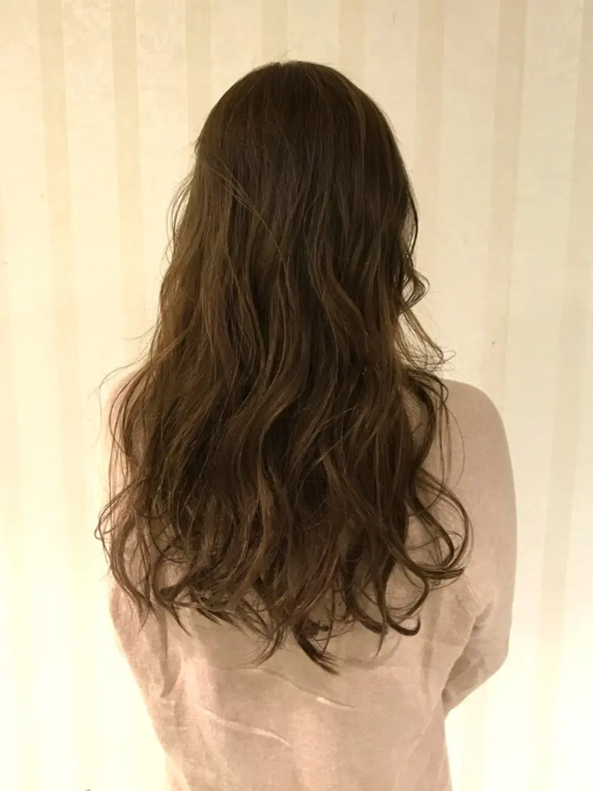 ロング カラー ベージュカラー ⭐️髪質改善⭐️ フジヒサゴウタのヘアスタイル