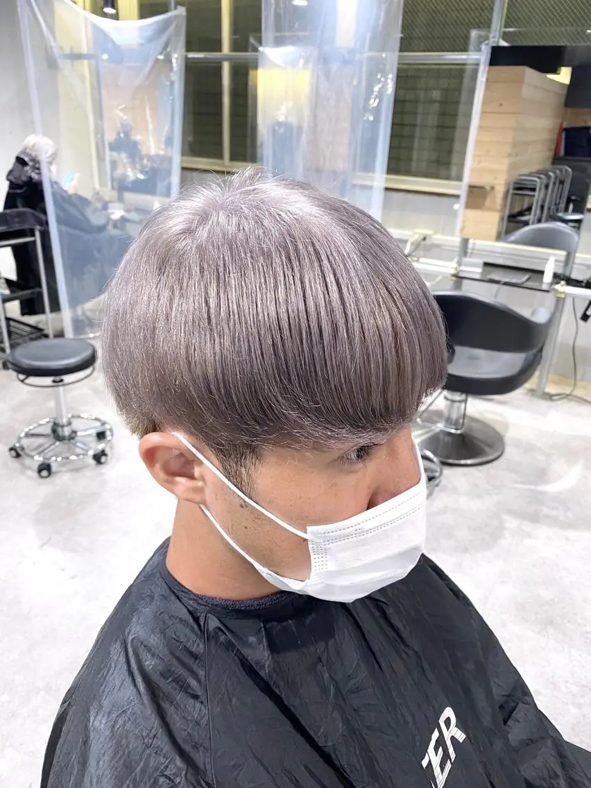 ショート カラー ヘアアレンジ メンズ カット ヘアカラー トリートメント ヘアセット メンズヘア特化 パーマ 縮毛矯正🔷のヘアスタイル
