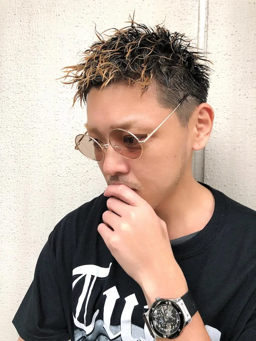 ショート カット ヘアカラー トリートメント 一ノ瀬 暁のヘアスタイル
