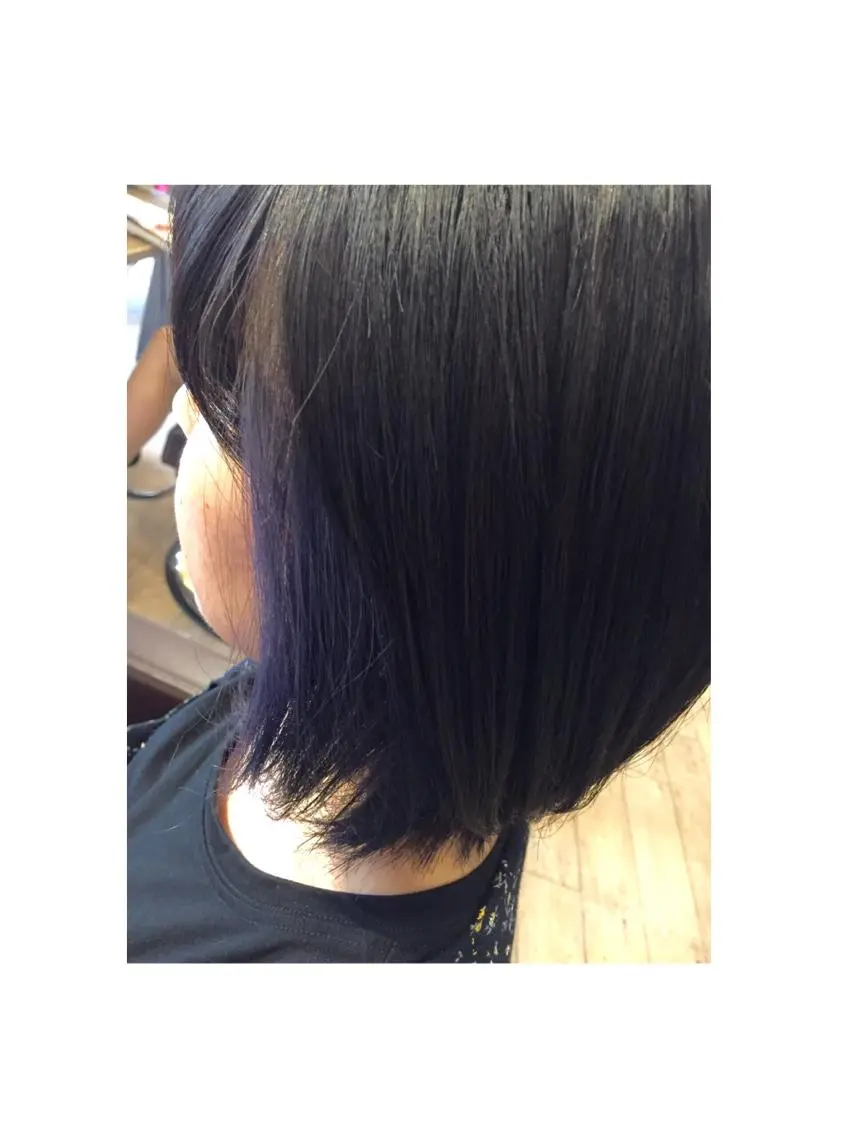 ショート カラー インナーカラー ヘアカラー トリートメント shi hoのヘアスタイル