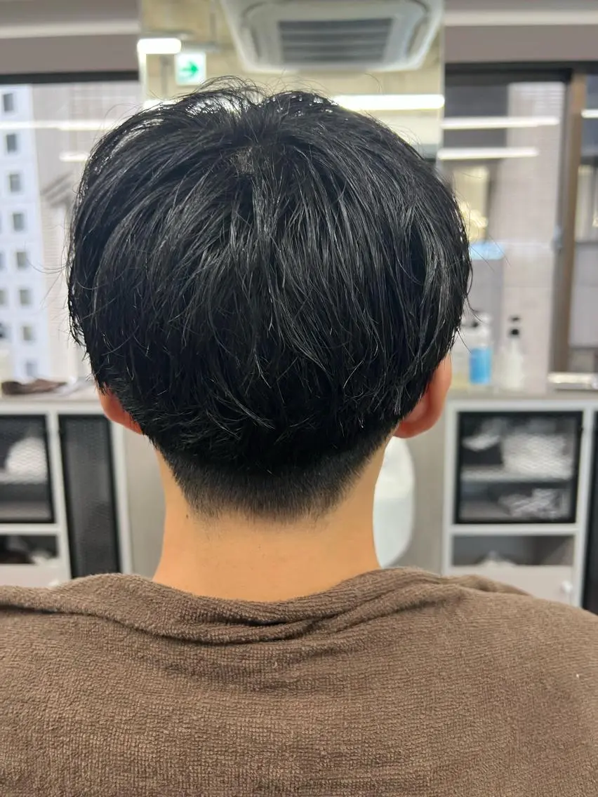ショート メンズ メンズパーマ 垢抜け・メンズパーマ 津山祐紀のヘアスタイル