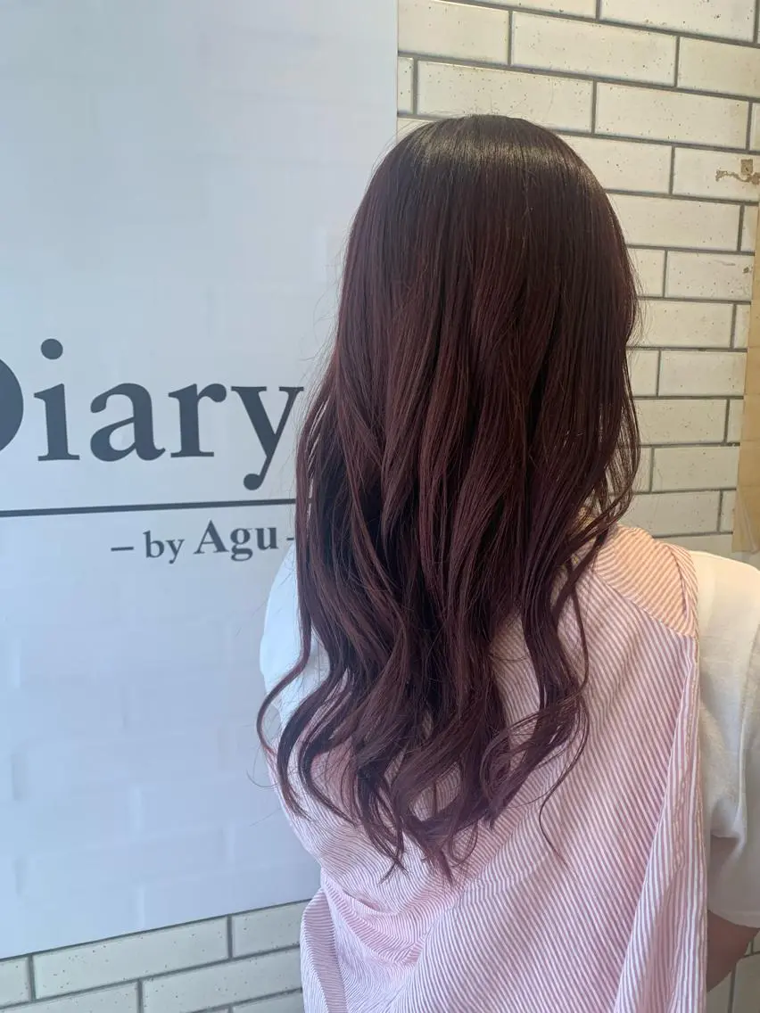 ロング 大橋 心のヘアスタイル