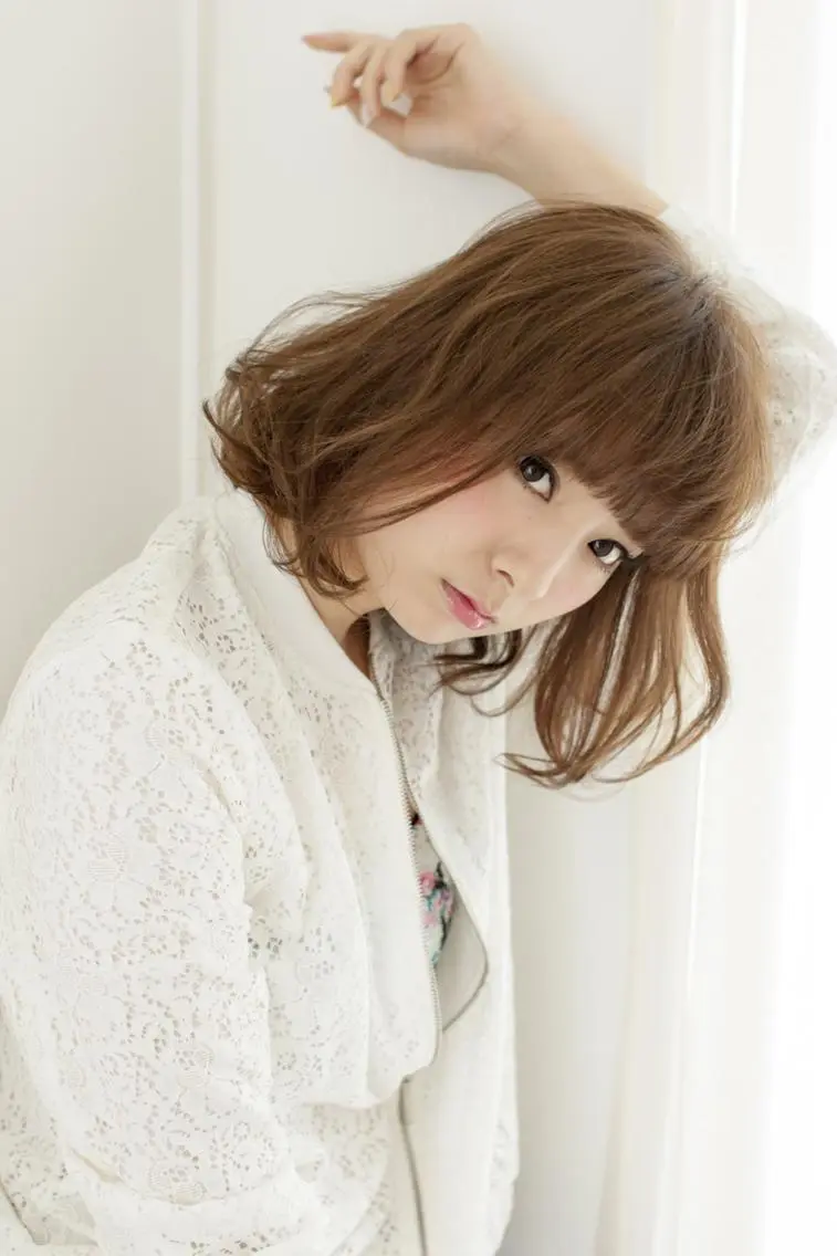 ショート カラー パーマ ボブ カット ヘアカラー パーマ Trip by NYNY(トリップ)のヘアスタイル
