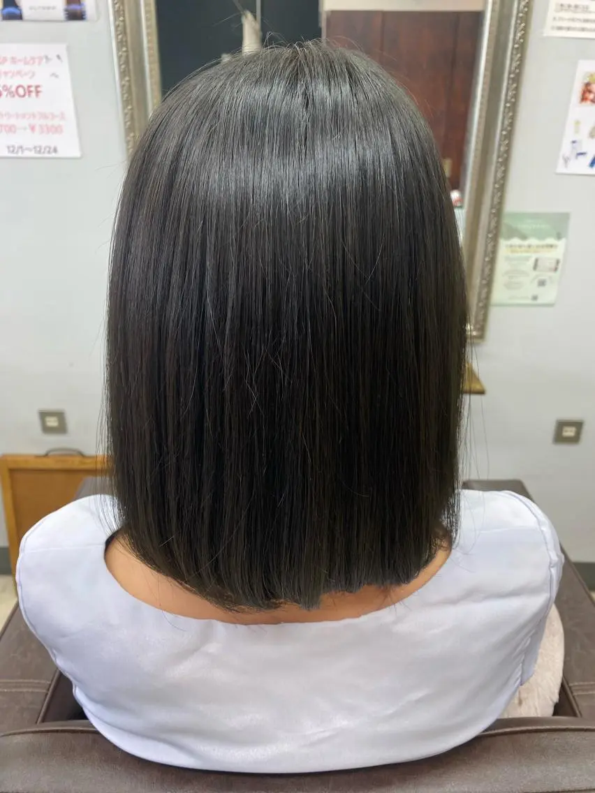 ミディアム カラー イルミナカラー 産休の為お休みです! 小島凜のヘアスタイル