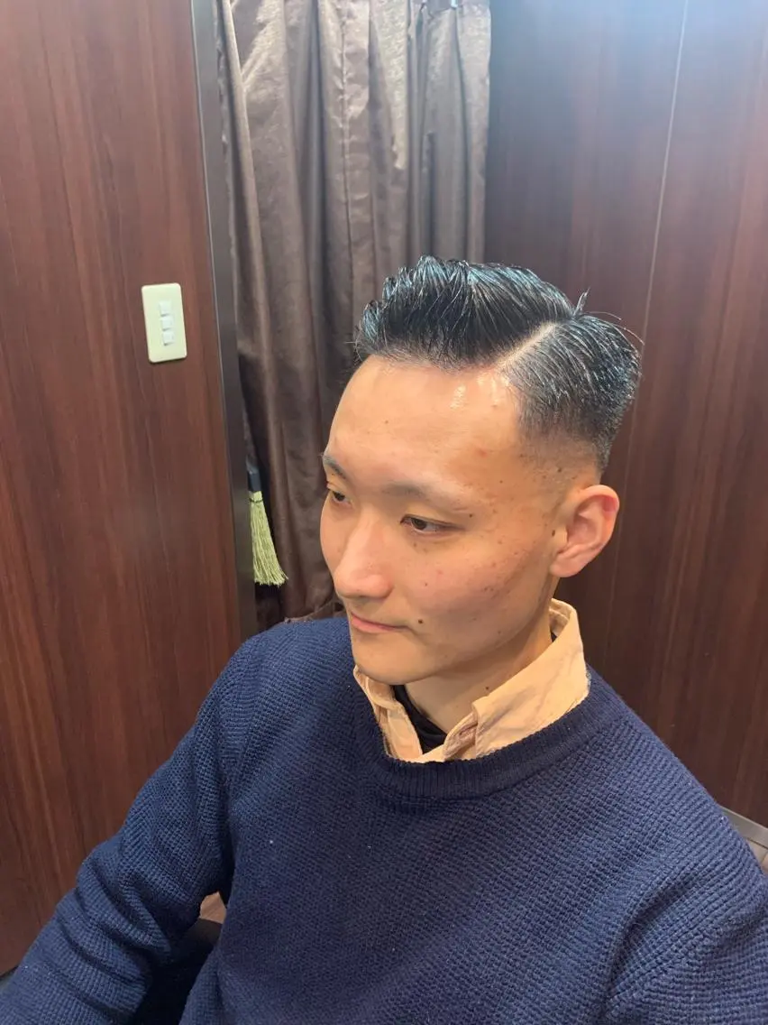 ショート パーマ メンズ ひらお あおとのヘアスタイル