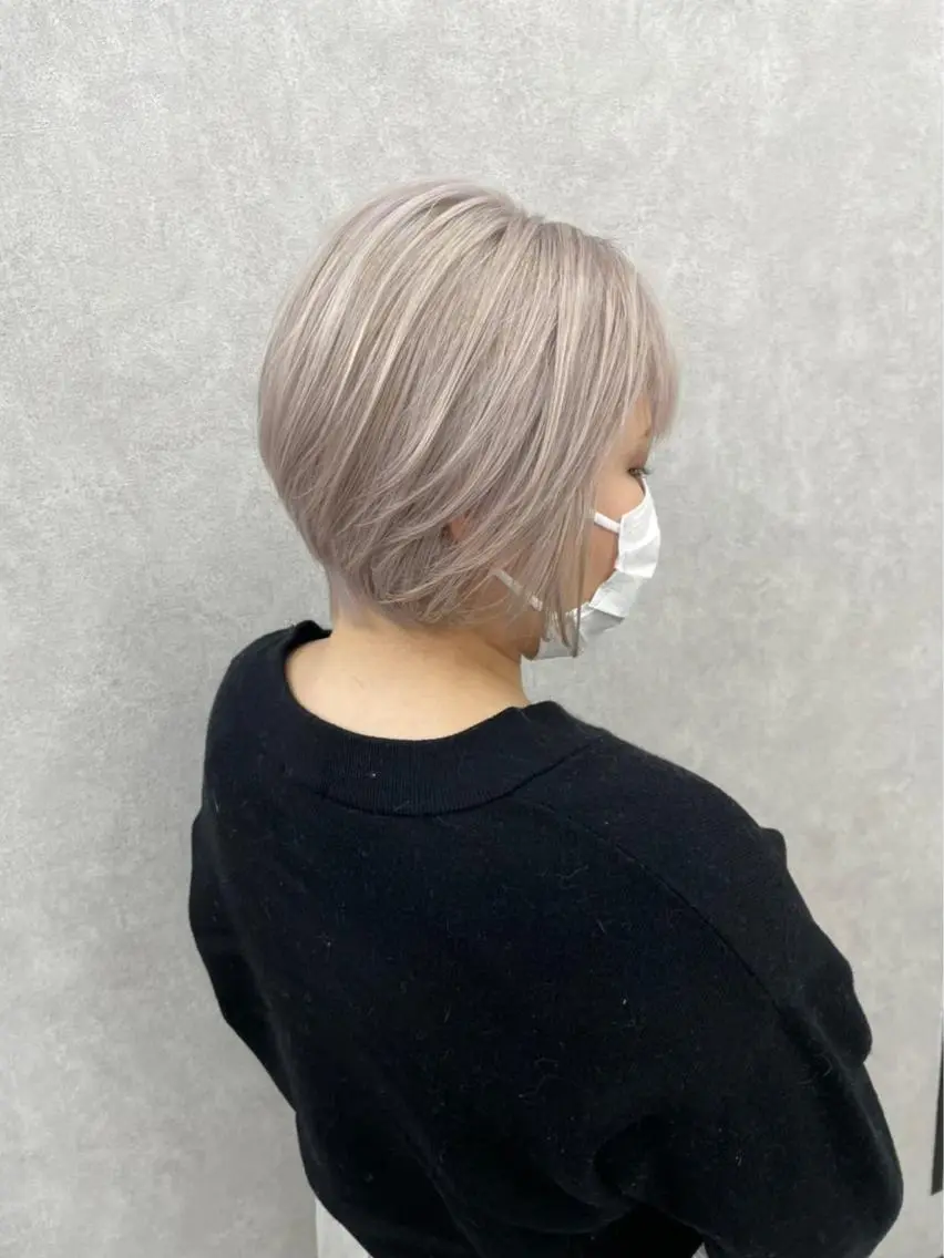 ショート カラー パーマ ヘアアレンジ メンズ キッズ ネイル マツエク・マツパ アイブロウ ショートボブ メンズバレイヤージュ メンズブリーチ メンズハイライト メンズハイトーン Eirデザイナーズ サロン茶屋町tomoのヘアスタイル
