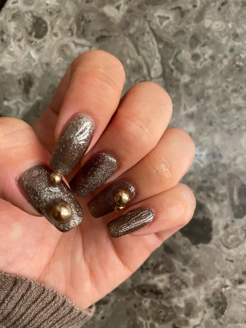 ネイル マグネットネイル ストーンネイル Charme. NOBUKOのネイルデザイン