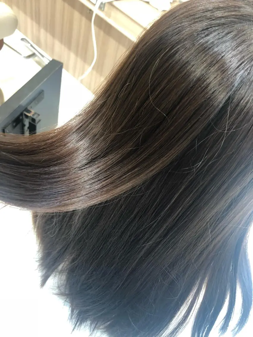 パーマ 縮毛矯正 トリートメント ママ美容師⭐️ シモダイラ ヒデミのヘアスタイル