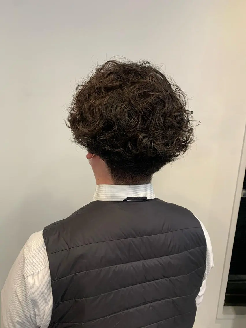 パーマ メンズ 安福 椎南のヘアスタイル