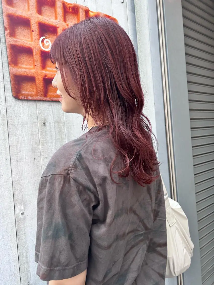 セミロング カット ヘアカラー トリートメント 🌷nanase🌷 gally hairのヘアスタイル