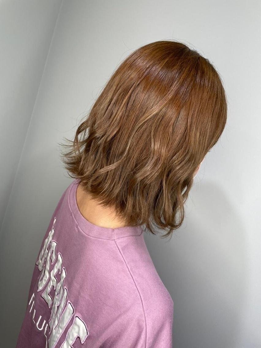 ショート ミストバング ボブ 天使の羽バング・フェザーバング ハイライト ショートヘア トップスタイリスト ✨KIRIKA中野✨のヘアスタイル
