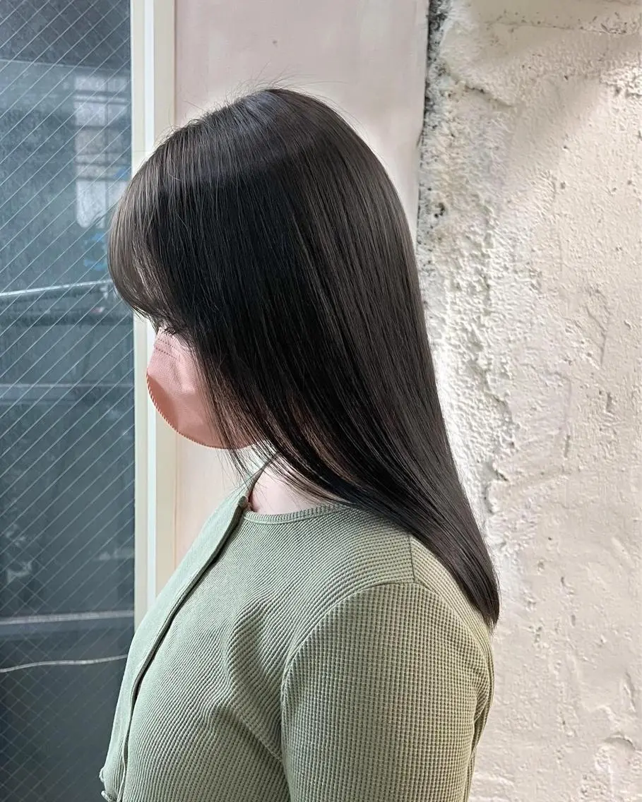 カラー ヘアカラー ✨ブリーチなしカラー ×髪質改善✨松村 潤のヘアスタイル