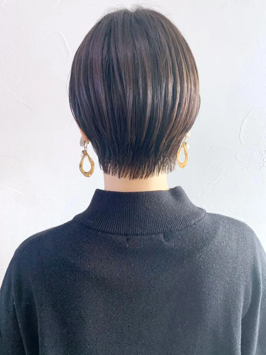 ショート カラー パーマ ヘアアレンジ ショートヘア ITbyALBUM 浦和店のヘアスタイル
