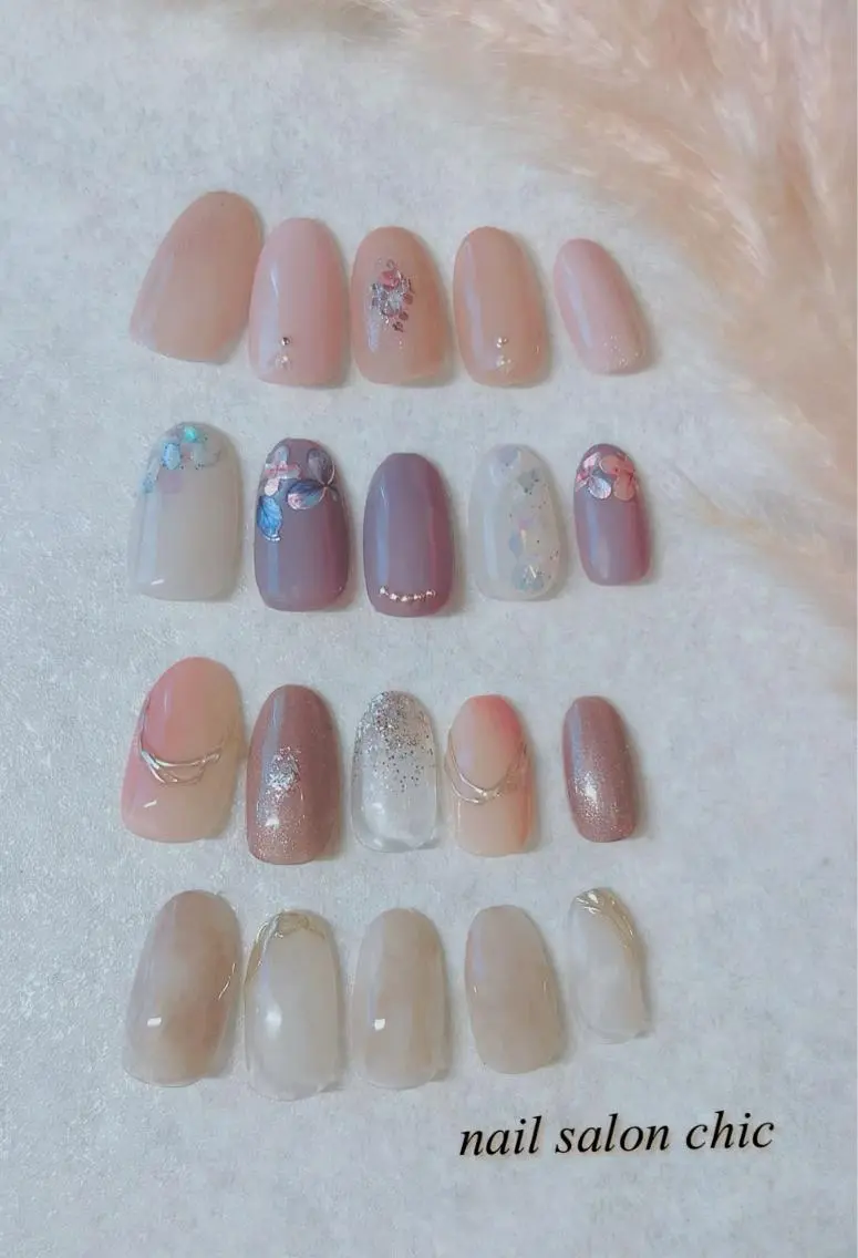 ネイル ハンドネイル nail salon chicのネイルデザイン