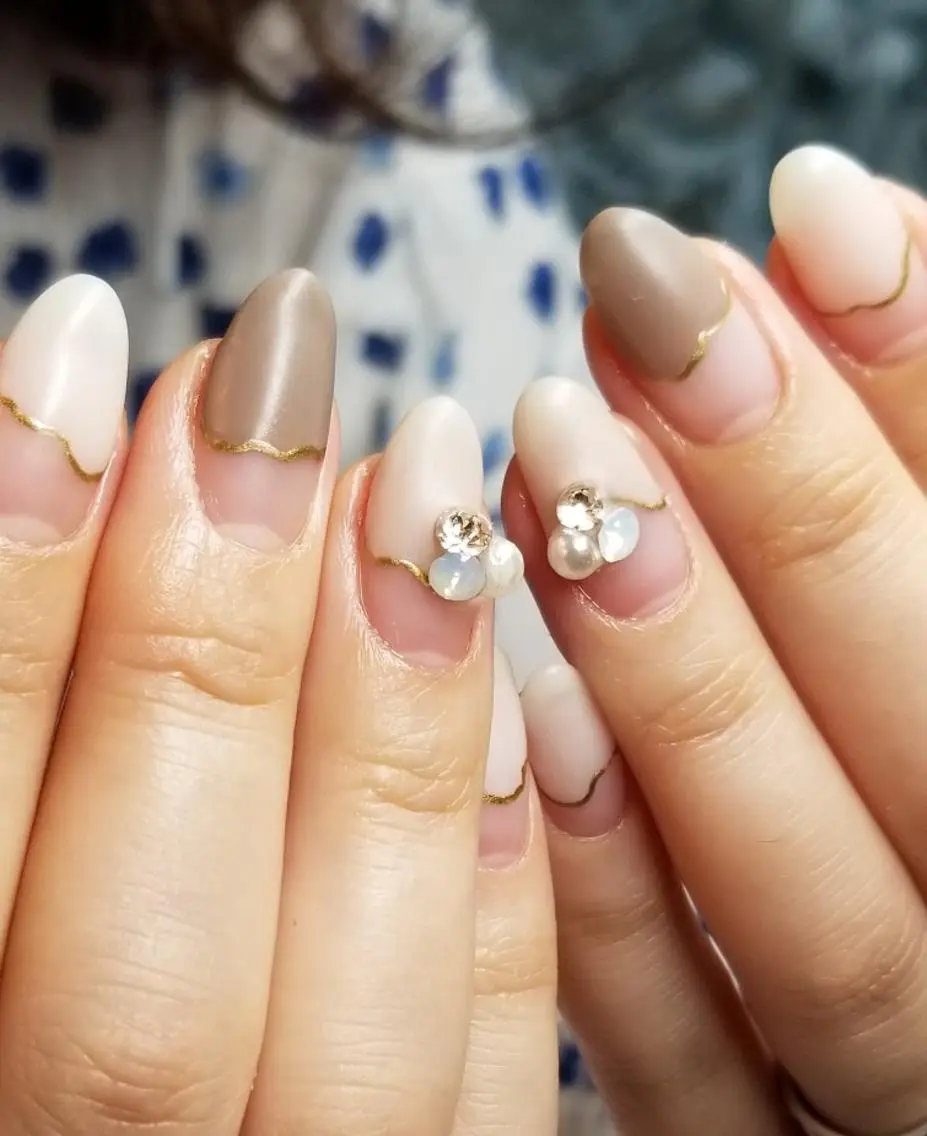 ネイル フレンチネイル ハンドネイル NailSalon N.中目黒のネイルデザイン