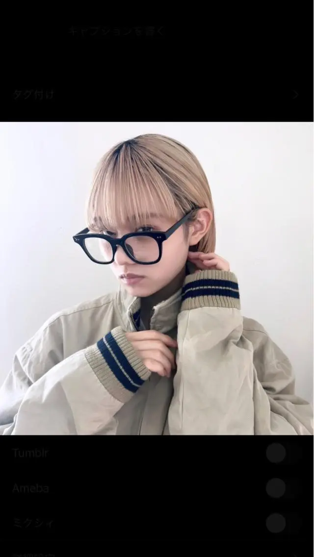 ショート カラー ショートヘア 松岡優菜／半個室♡ 似合わせカットカラーのヘアスタイル