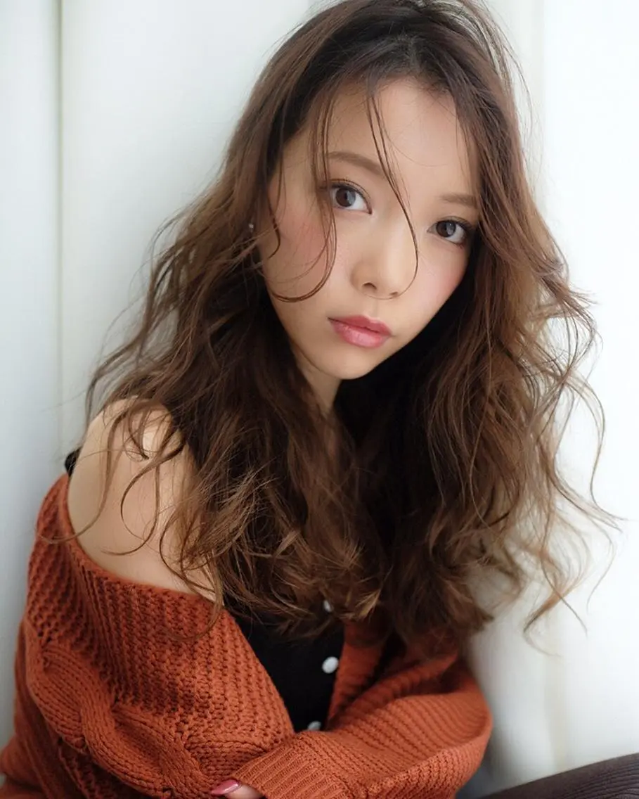 ロング カラー カット ヘアカラー トリートメント 酸性ストレート/ブリ ーチなし/中村 匠のヘアスタイル