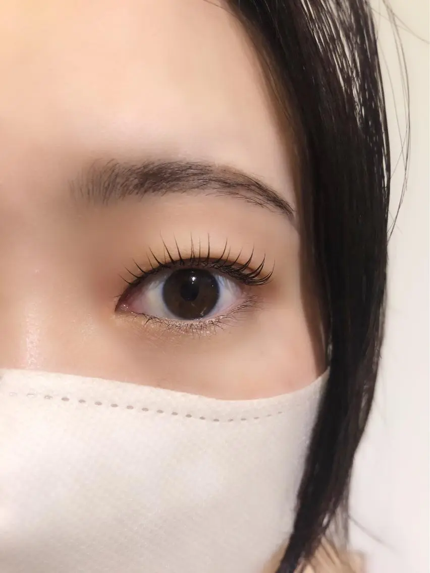 マツエク・マツパ パリジェンヌラッシュリフト 一重×まつ毛パーマ Hair&Make Nahoのマツエク・マツパデザイン