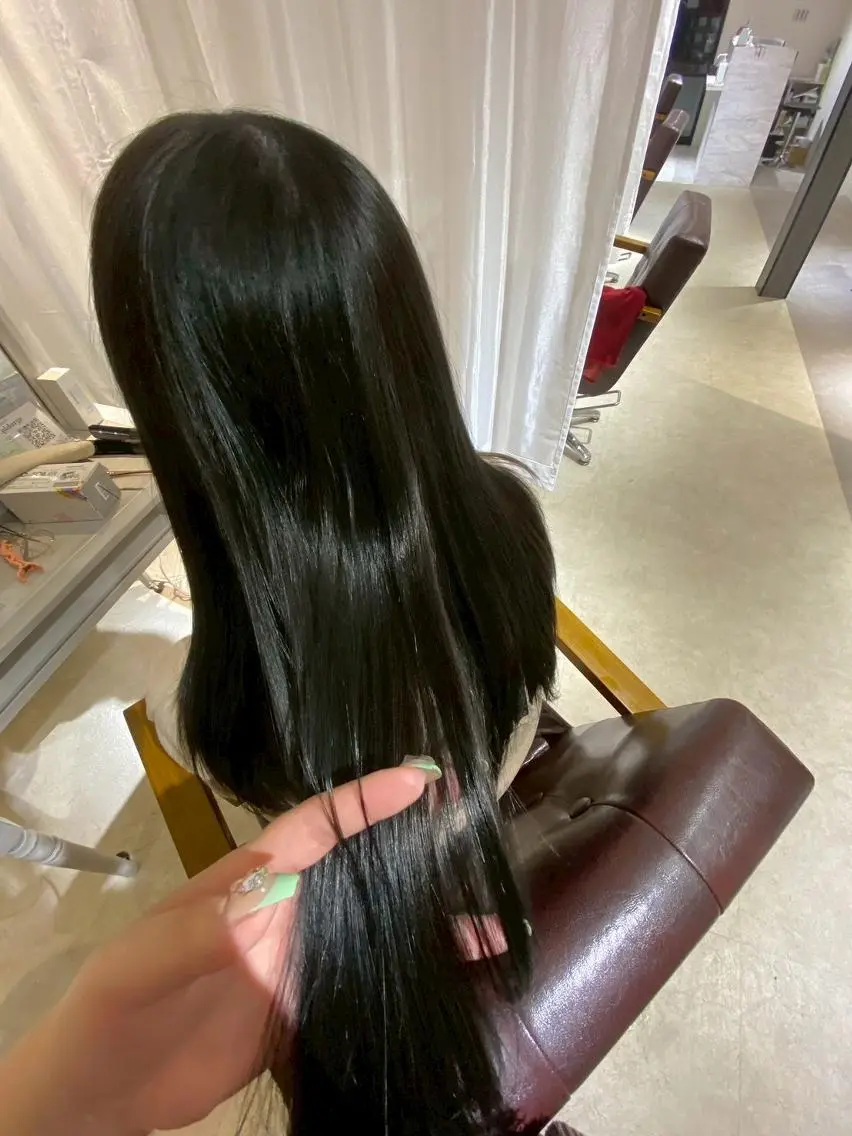 ロング カラー カット ヘアカラー 🎀 マエカワ ユウリ 🎀のマツエク・マツパデザイン