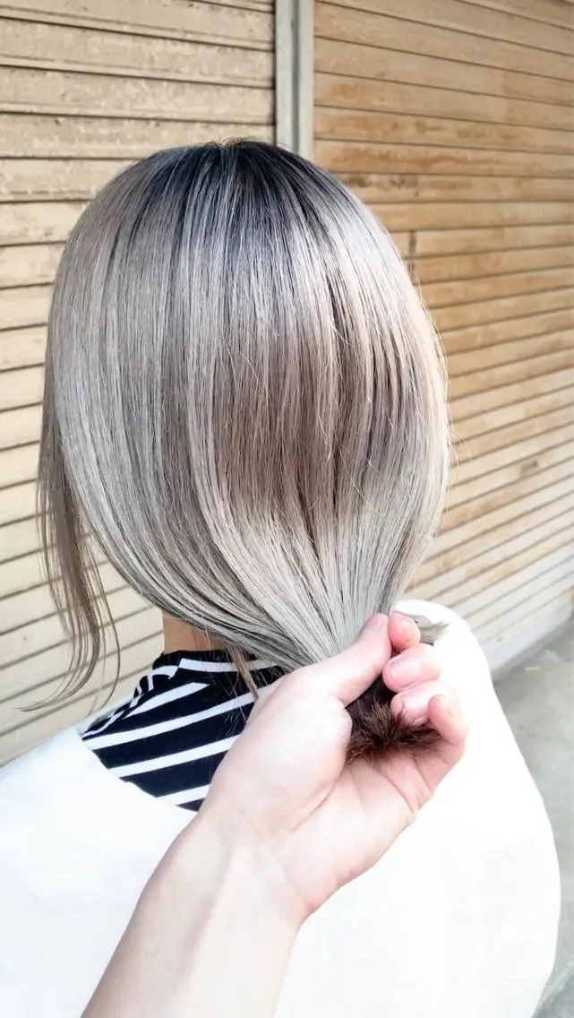 ミディアム カラー ヘアアレンジ ネイル マツエク・マツパ ヘアカラー ブリーチ特化 / share 元太のヘアスタイル