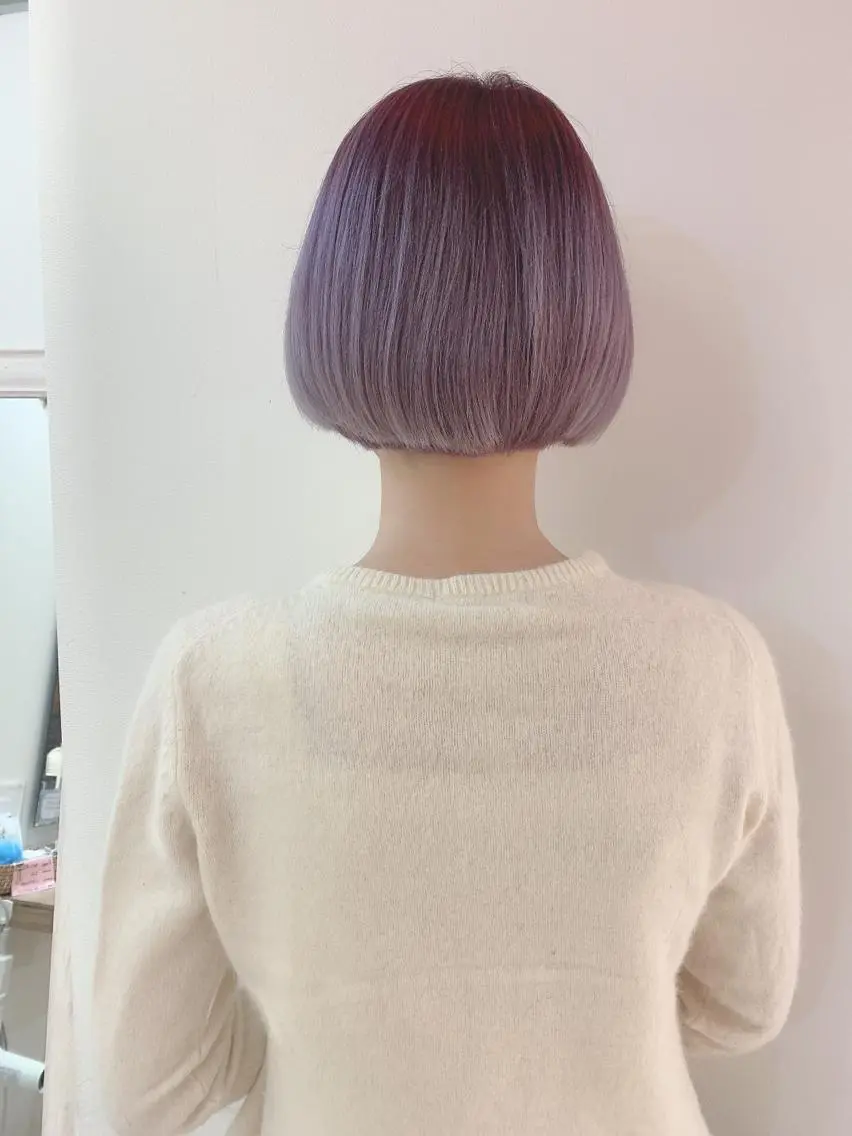 ショート ヘアカラー トリートメント なりたいが叶う ながしまじゅんきのヘアスタイル
