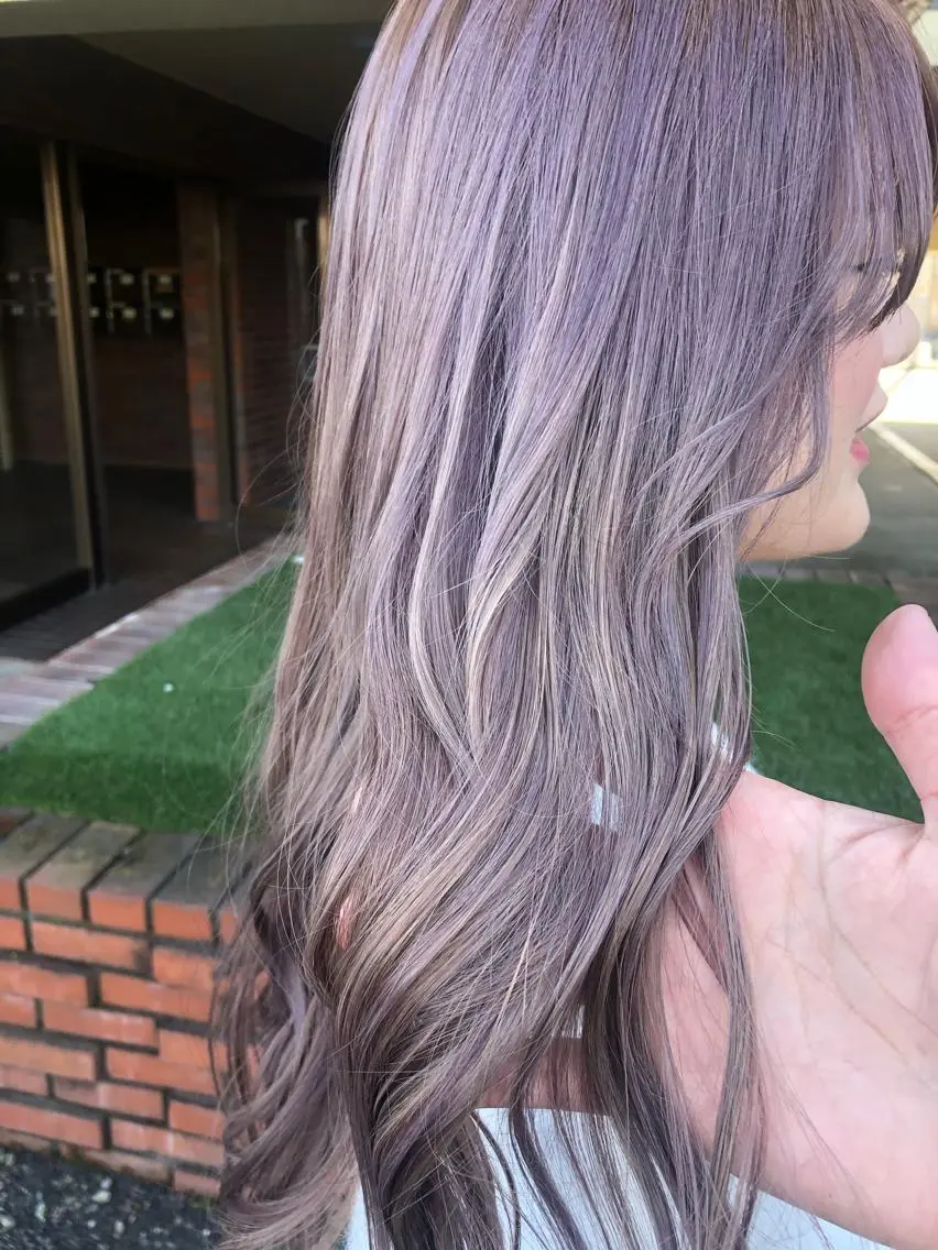 ロング カラー ヘアカラー レイヤーカット匠 イソザキノリユキのヘアスタイル
