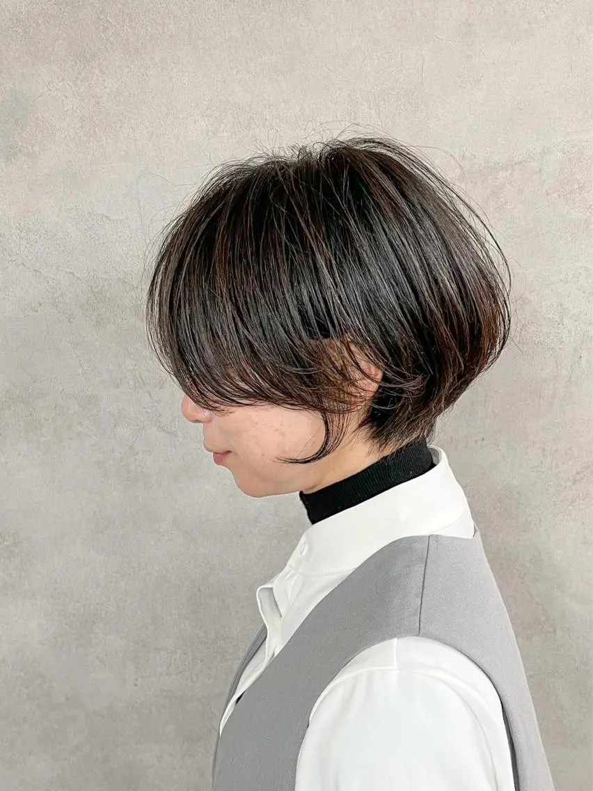 ショート カラー トリートメント 🎁無料カットカラー 📷撮影モデル募集✨のヘアスタイル