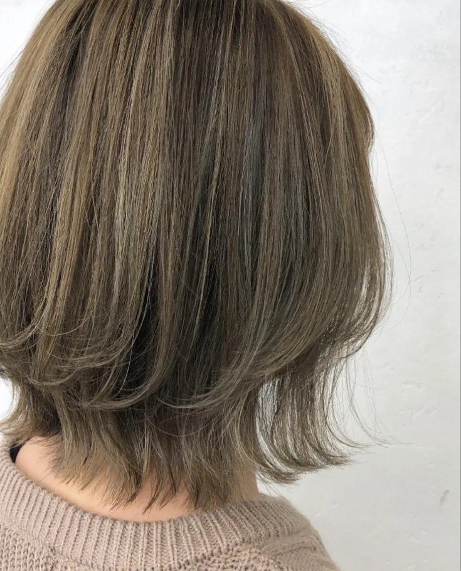 ショート ヘアカラー 🌼透明感カラー ✳︎eri🌼のヘアスタイル