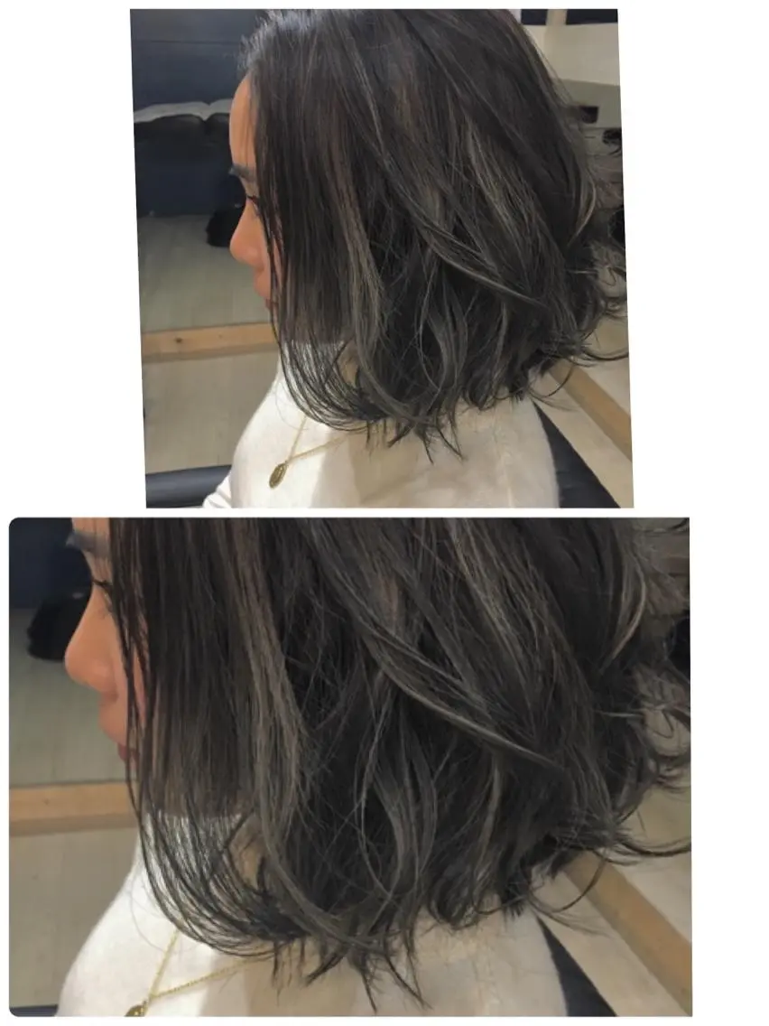 ショート ハイライト 鷺谷 玲奈のヘアスタイル