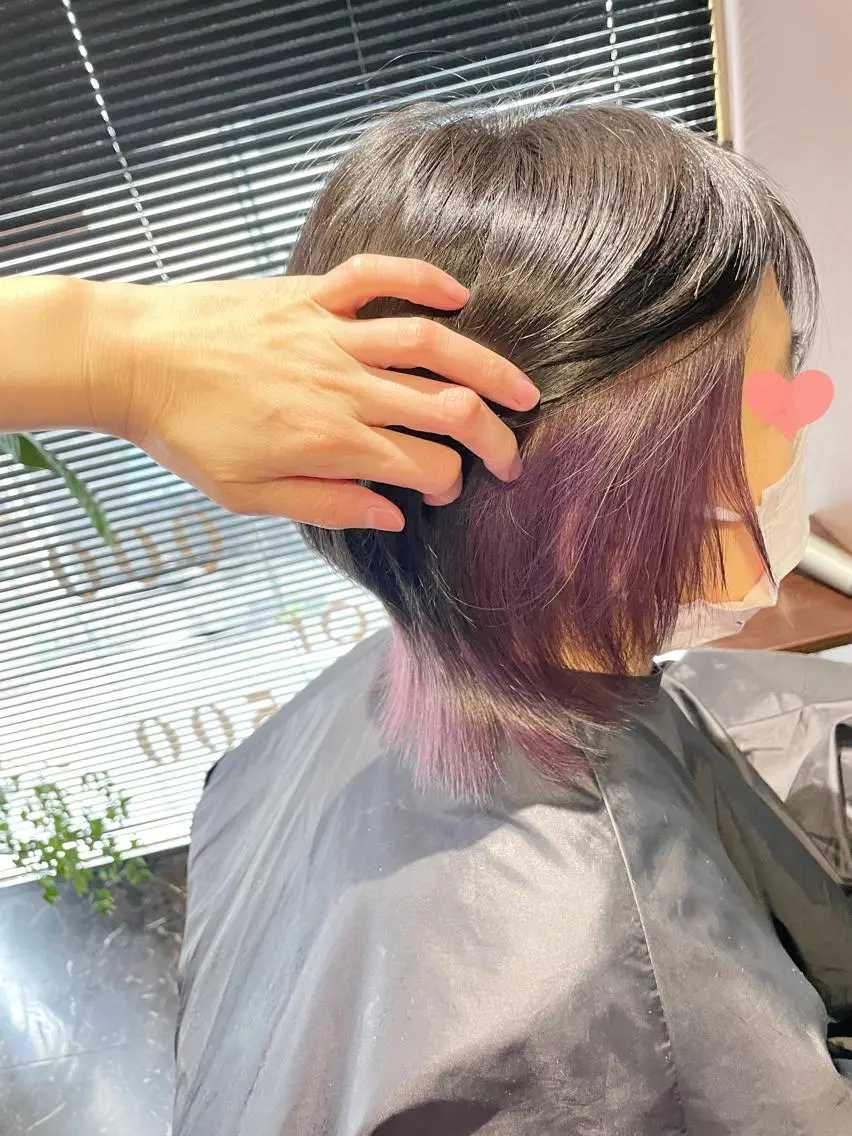 カラー KAI RIKAのヘアスタイル