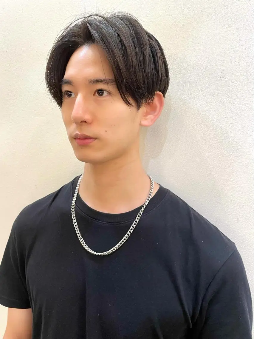 ショート カラー パーマ メンズ カット ヘアカラー トリートメント 〽️magico/ ウルフDaiki〽️のヘアスタイル