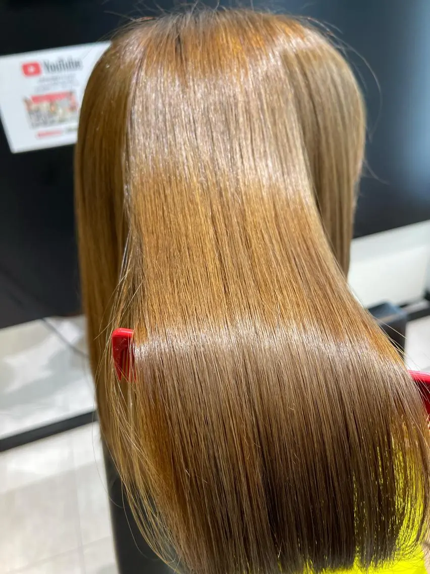 ロング カラー パーマ カット 縮毛矯正 biscohair 髪にドラマを。のヘアスタイル