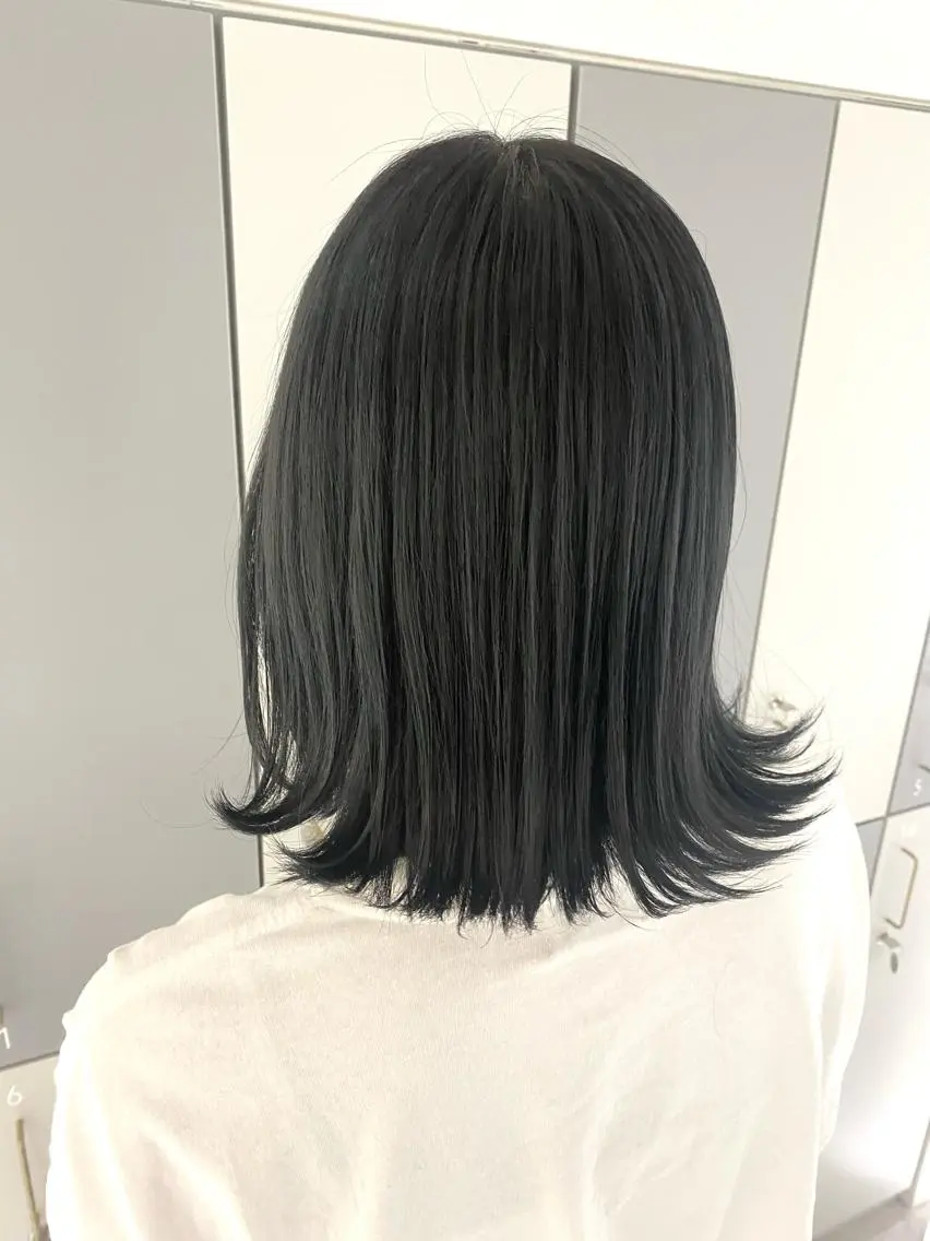 ミディアム カラー 健太郎 髪質改善/透明感のヘアスタイル